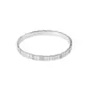 Pulsera de Plata S925 Chapada en Oro Rosa Incrustada con Diamantes para Mujer, Pulsera de Barra de Oro Pequeña Estilo Commuter de Moda de Lujo Ligero, Popular en Xiaohongshu