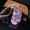 Nuevo collar Mazu de cristal de imitación cadena para suéter colgante valiente Guanyin Buda templo escénico feria de primavera suministro femenino venta directa de fábrica