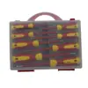 Conjunto de chaves de fenda isoladas 8 em 1 para uso doméstico, para parafusos Phillips, eletrodomésticos, eletricista, manutenção, chave de fenda combinada