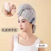 Gorro súper absorbente y de secado rápido para secar el cabello, toalla para cabello y champú de una sola pieza para mujeres, tamaño adulto, no necesita secador de pelo, gorro de baño engrosado