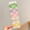 Pinzas para el pelo de colores dulces para niñas, Accesorios para el pelo de animales de dibujos animados y flores, Set de pinzas lindas y no dañinas para el flequillo