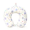 Almohada Personalizada en Forma de U de Seda Helada, Almohada Refrigerante para el Cuello, Se Puede Añadir Logo, Regalo Promocional, Almohada para Coche y Aviación, Almohada en Forma de U de Espuma Viscoelástica