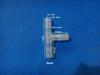 Conector de Tê de Diâmetro Igual Tipo T para Tubo de Silicone Mangueira de PVC Tê em Ângulo Reto Miniatura Tê Pagoda