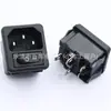Enchufe de Corriente AC Tipo Cassette con Interruptor de Barco Certificado ETL 10A25V Conector Socket Dos en Uno