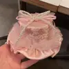 Serie de Cumpleaños ~ Sombrero de Pastel de Cereza Pasador de Encaje para el Cabello Foto Aro para el Cabello Creativo Accesorios para el Cabello Lindos para Niños Fiesta