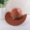 Acessórios de Chapéu de Cowboy Transfronteiriços Cinto Chapéu Jazz Retro Ferragens Prateadas Cabeça de Touro Moda Vestuário Acessórios para Roupas Chapéu