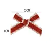 Nuevo Punto 1cm Moño de Encaje Encaje Tejido Coreano Fresco Hecho a Mano DIY Accesorios para Ropa Accesorios Materiales