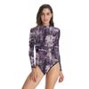 Venta Caliente Europea y Americana para Mujer Van Gogh Arte Estrellado Impresión Digital Adulto Traje de Baño Conservador B120-014