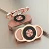 Explosivo Transfronterizo Teléfono Móvil Plegable Multi-Ling Anillo de Chismes Hebilla de Anillo de Metal Magnéticamente Succionable Soporte para Tablet para Coche en Vivo