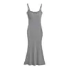 Vestido camisola super sexy e que valoriza a silhueta, com bojos embutidos, vestido longo bodycon sereia emagrecedor e elástico
