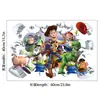 Comércio Exterior Transfronteiriço Toy Story Adesivos de Parede Decoração de Quarto Infantil Adesivos Autoadesivos Adesivos de Animação Desenho Animado Removíveis