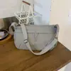 Nueva Bolsa de Tela Lavada de Nylon para Mujer, Gran Capacidad, Bolso Cruzado Ligero para Hombro, Estilo Japonés Moderno, Bolso Cruzado Versátil Simple