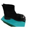 Botas Martin Elásticas Versátiles para Mujer 2025 Otoño/Invierno Nueva Moda Botines Retro Adelgazantes Pequeños Tacón Grueso Botas Ajustadas