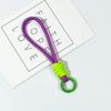 Cordão de corda trançada curta Capa de telefone móvel Chaveiro Corda curta anti-perda removível Corda de mão universal para pulso masculino e feminino Cordão de telefone móvel
