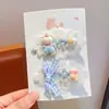 Pinza para el pelo de encaje para niños, pinza BB, pinza dulce para el lateral del pelo para niñas, no daña el pelo, accesorios para el pelo de bebé para pelos rebeldes, accesorios para el pelo