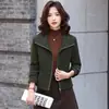 Nuevo Producto Otoño/Invierno 2026: Chaqueta de Cuero Holgada Casual Versátil, Cárdigan de Moda de Gamuza, Abrigo de Manga Larga Talla Grande para Mujer