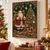Nova Pintura de Pérolas de Natal Transfronteiriça 30*40 Kit de Pintura de Diamantes Pintura de Pérolas DIY Pintura de Decoração de Feriado