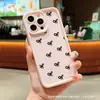 Lazo de Lunares Adecuado para Funda Protectora de iPhone Apple 11/12/13/14/15/16 Pro Max Funda para Teléfono Móvil