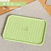 Almohadilla para Arena para Gatos Bandeja para Arena para Gatos Tapete Antisalpicaduras Tapete Antiderrames Sobredimensionado Control Tablero de Arena para Gatos Suministros para Mascotas Etiquetado