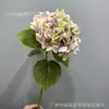 Sensação de Cor de Outono Simulada Hortênsia Havaiana Hidratante Arranjo de Casamento Flor Artificial Hortênsia Impressa em 3D Decorações para Sala de Estar