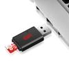 Lector de Tarjetas Mini Chuanyu C308 USB 3.0 alta velocidad compatible con 512G tarjeta de memoria de teléfono móvil lector de tarjetas TF al por mayor