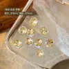 Bola de Diamante K9 Super Brillante para Uñas, Nuevo Estilo Melard Cuadrado Huevo de Paloma Bola de Diamante, Producto Terminado con Bola de Diamante para Uñas de Otoño e Invierno