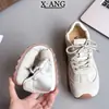 Zapatos de Entrenamiento Alemanes Estilo Ballet Suela Blanda Piel Genuina Zapatos de Mujer 2026 Otoño Nuevos Versátiles Zapatos Forrest Gump Zapatos Deportivos Casuales