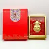 Marco de Foto de Oro Puro 999 'Enriquécete Inmediatamente', La Riqueza Viene de Todas Partes, Pieza Decorativa, Regalo para Atraer la Fortuna, Venta al por Mayor, Artículo Popular para la Apertura de Tiendas de Oro