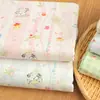 [Estampado Cuadros Postre Cachorro Lindo] Tela Popelina 40, Amigable con la Piel y Transpirable, Pijamas Hechos a Mano para Manualidades Infantiles