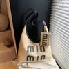 Bolso de Hombro de Moda Hermoso Personalizado 2025 Nuevo Casual Retro Bolso de Gran Capacidad Bolso Tote Cruzado con Letras para Mujer