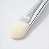 Máscara Facial de Lama Prata Brilhante Transfronteiriça Máscara Branca Única Pincel para Base Não Deixa Marcas e Não Come o Pó. o Pincel para Base Pode Ser Personalizado