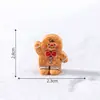 Micro Paisaje Lindo Hombre de Jengibre Bailarín Navideño Muñeco Paisaje de Nieve Decoración DIY Accesorios Adornos Pequeños de Escritorio