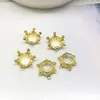 Venta Caliente Transfronteriza 3D Mini Corona Aleación DIY Accesorios para Joyería Dibujos Animados Japoneses y Coreanos Accesorios para el Cabello Kit de Materiales Hecho a Mano