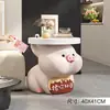 Alemanha 2026 Novo Modelo Elefante Mesa Lateral Sala de Estar Ornamento de Chão Cofrinho Decoração Apenas-Entrada-Sem-Saída Suporte de TV