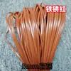 Tira plástica cestinha rasa trançada em rattan artesanal material de tira de rattan de trama larga cipó de rattan fio de rattan imitação