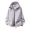 Chaqueta Softshell Funcional Cálida Cortavientos Transpirable Cómoda Ropa Exterior para Montañismo al Aire Libre para Hombre