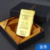 Encendedor Nuevo a Prueba de Viento Fuerte Rueda de Amolado Metálica Inflable para Hombre Gama Alta Grabado Personalizado Regalo para Novio Venta al por Mayor