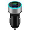 Cargador de Coche con Pantalla Digital, Cargador Inteligente Multifuncional Doble USB para Coche, El Más Vendido Transfronterizo del Fabricante para Teléfono Móvil
