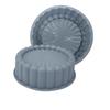 Grau alimentício Girassol Forma Mousse bolo molde dobrado bolo redondo molde Bandeja de panificação doméstica Silicone Mold Spot