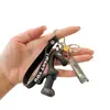 Nuevo Mascota 2026 Año del Caballo Seleccionado Bolso Negro Fresco Caballo Colgante Llavero Regalo