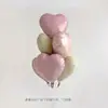 Globos de foil con número de lunares de colores para decoración de escena de primer cumpleaños de bebé arreglos accesorios para fotos