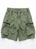 Pantalones Cortos Hombre Verano Delgados Sueltos Casuales Deportivos de Longitud Media Función de Secado Rápido Bolsillo Grande Ropa de Trabajo Pantalones de Cinco Cuartos Hombre