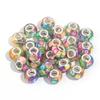 Pulsera de cuentas de resina con cara cortada, cuentas de agujeros grandes, cuentas de agujeros grandes de colores, cuentas de dibujos animados Panjia, cuentas Loat, cuentas de pulsera