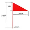 Atmosfera do Evento Bandeira Construção Marcação Bandeira Telhado Triângulo Bandeira de Ferro Vermelho Pode Girar Sem Descascar a Tinta da Bandeira Triangular