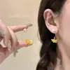 Pendientes Colgantes de Flor con Cuentas de Aguja Plateada Estilo Bosque Frescos y Dulces Pendientes Elegantes y con Estilo Lujo Accesible Pendientes de Gama Alta para Mujer