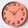 Reloj de Pared para el Hogar de 30CM Reloj Reloj de Pared Montado en Pared Reloj Creativo Reloj de Cuarzo Silencioso Reloj de Pared para Sala de Estar