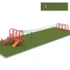 Ponto Cênico ao Ar Livre Tirolesa Planador Crianças do Jardim de Infância Aptidão Física Infantil Polia Adereço Educação Infantil Equipamento de Treinamento de Integração Sensorial