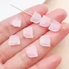 Polvo de Gelatina Vidrio Degradado Pétalos de Tulipán Cuentas Espaciadoras con Cuentas Materiales Pulsera Pendientes DIY Hechos a Mano Accesorios de Joyería