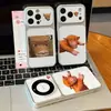 Funda de emoji divertida y peculiar con temática de vaca, adecuada para Apple 17 Pro, funda de teléfono personalizada con diseño de vaca acostada, funda suave para iPhone 18