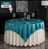 Restaurante Ocidental Transfronteiriço Toalha de Mesa de Tecido Cor Sólida Hotel Banquete Restaurante Toalha de Mesa Redonda Evento Exposição Toalha de Mesa Casa